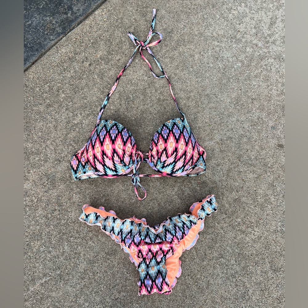 Victoria’s Secret Pink Patterned Bikini